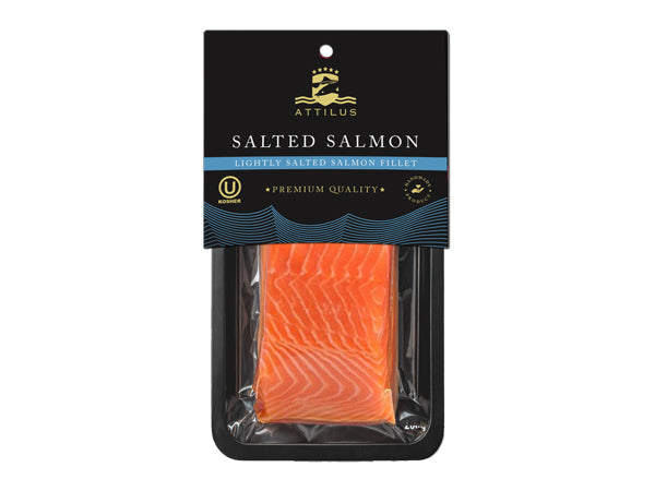 Salmone leggermente salato