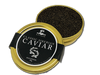 open tin Classic Siberian Caviar